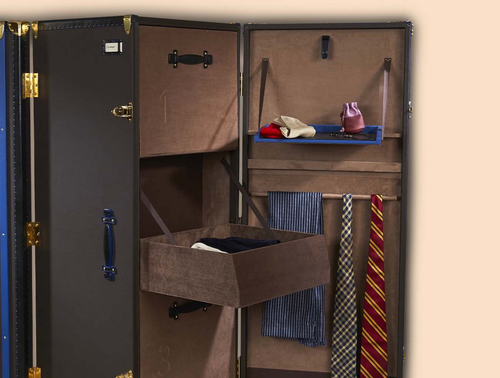 Dressing wonderfair trunk drawers shelf
