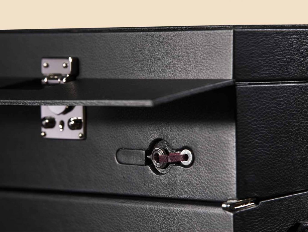 Pens writing instrument casket box front secret magnet opening
