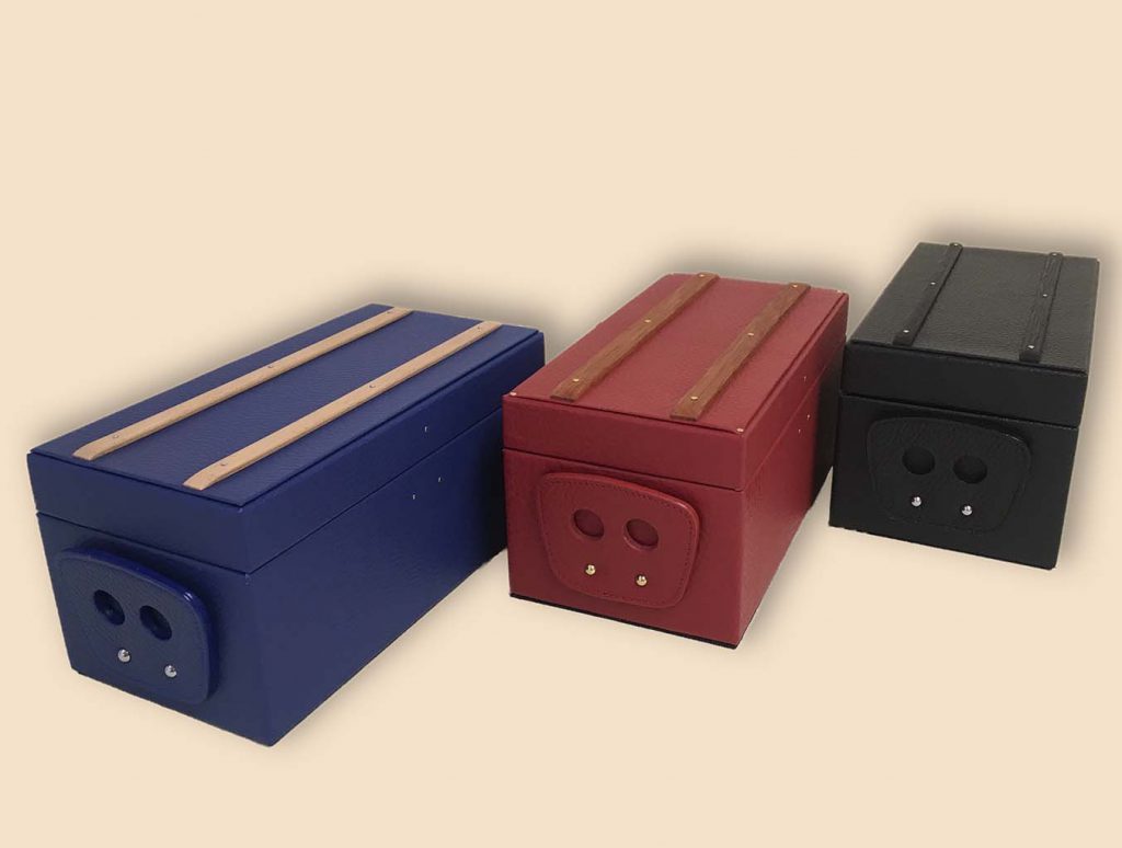 Watches leather boxes blue red black 3 pieces top presentation