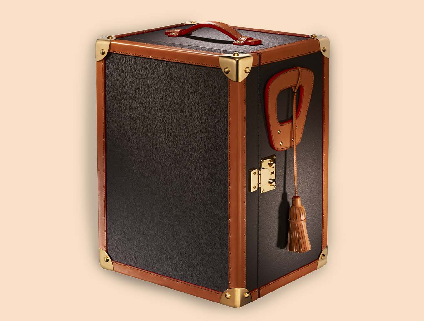 Watchmaking trunk 36 time pieces closed